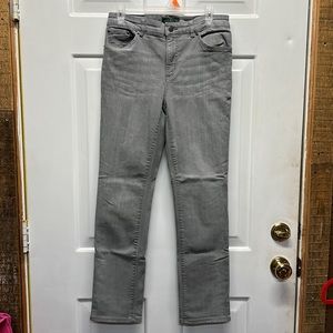 LRL Lauren Jeans Co. Ralph Lauren Heritage Jeans Gray Size 8